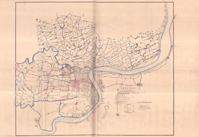 Map of Shanghai and Environs