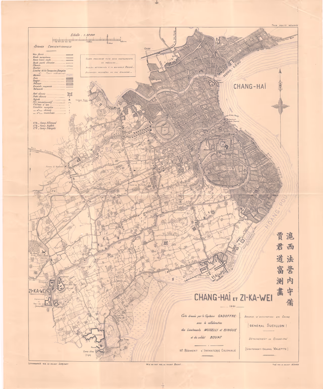 Chang-hai et Zi-Ka-Wei [Shanghai et Zicawei]