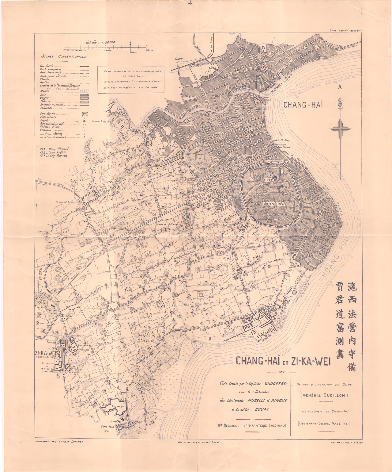 Chang-hai et Zi-Ka-Wei [Shanghai et Zicawei]