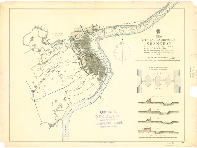 City and Environs of Shanghai