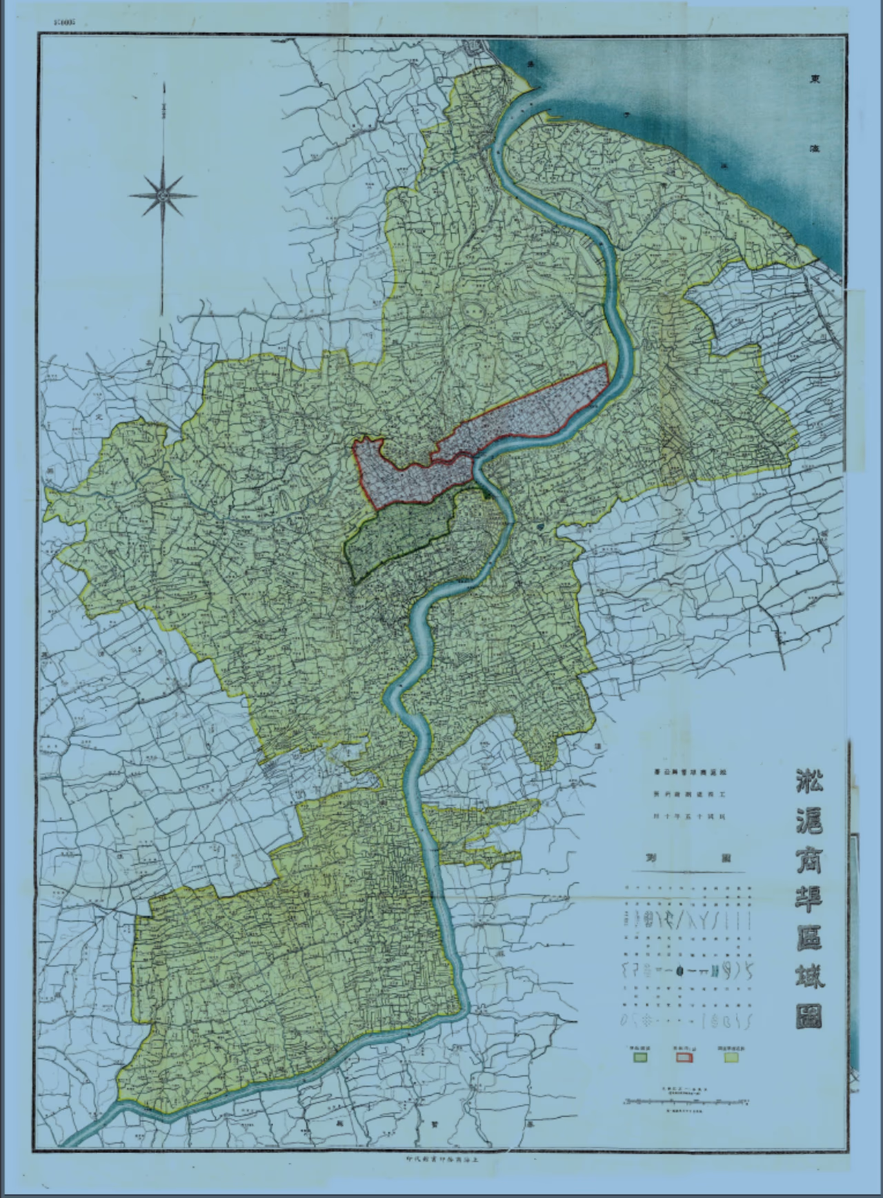 淞滬商埠區域圖